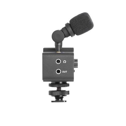 מיקסר עם מיקרופונים Saramonic CaMixer Microphone Kit with Dual Stereo Condenser Mics למצלמות DSLR