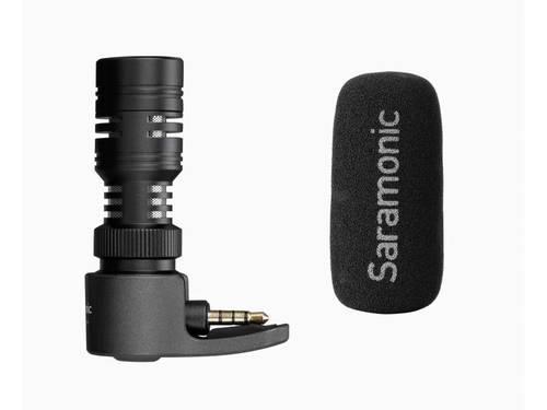 מיקרופון לסמארטפון Saramonic SmartMic + Mini Jack 3.5mm TRRS