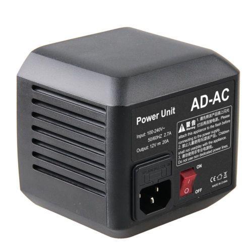 מתאם לחשמל Godox AD-AC Power Source Adapter for AD600