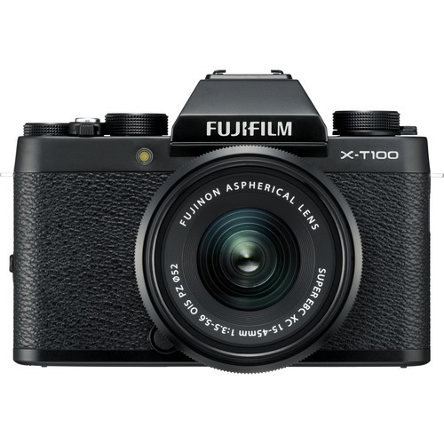 קיט מצלמה ללא מראה FujiFilm X-T100+15-45mm
