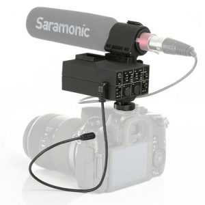 מתאם סאונד Saramonic Mix Audio Adapter Kit