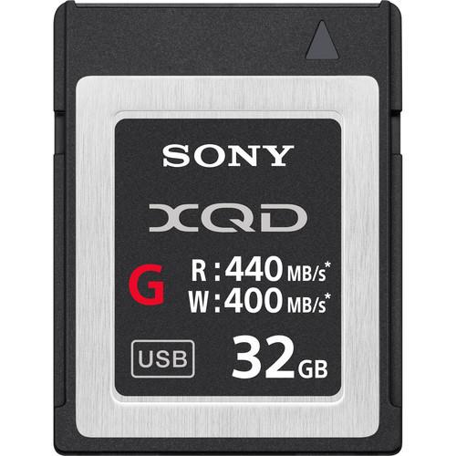 כרטיס זיכרון Sony 32gb XQD G