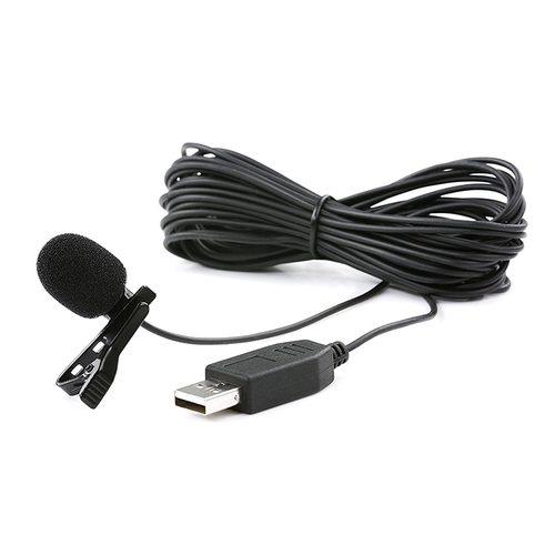 מיקרופון דש Saramonic SR-ULM10 USB Lavalier Microphone