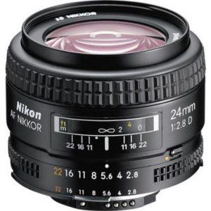 עדשה Nikon AF Nikkor 24mm f/2.8D
