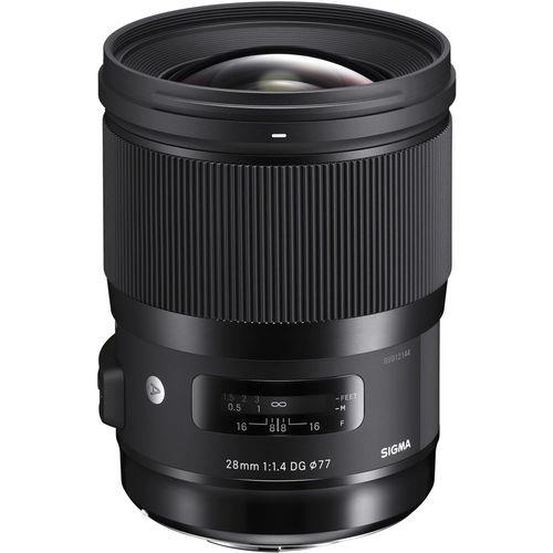עדשה Sigma 28mm f/1.4 DG HSM Art Lens for Sony