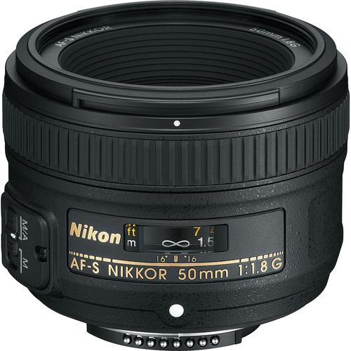 עדשה Nikon AF-S Nikkor 50mm f/1.8G Lens