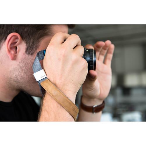 רצועת יד למצלמה Peak Design Cuff Camera Wrist Strap - Ash