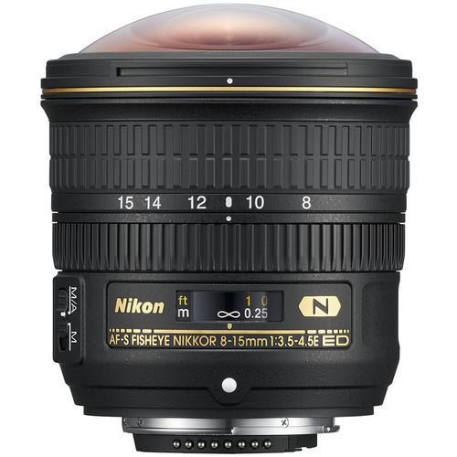 עדשה Nikon Fisheye NIKKOR 8-15mm f/3.5-4.5E ED