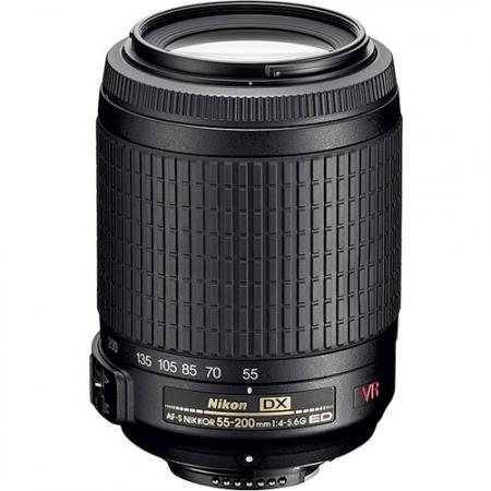 עדשה Nikon 55-200mm f/4-5.6G ED AF-S VR DX II