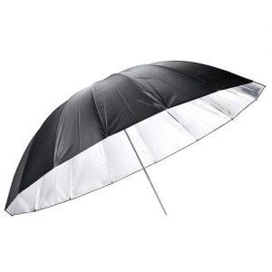 מטרייה אור חוזר שחורה/כסופה Godox-UB-L3-75 75'' 190cm