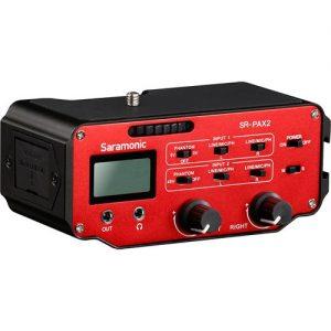 גריפ סאונד Saramonic SR-PAX2 Audio Adapter