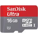 כרטיס זיכרון sandisk ultra micro sd 16 gb 98mb/s x667