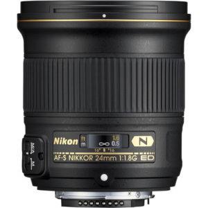 עדשה Nikon AF-S NIKKOR 24mm f/1.8G ED